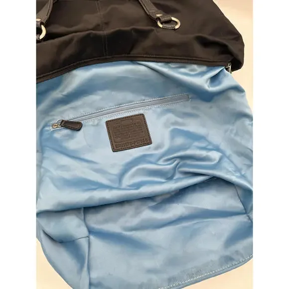 Coach Special Holiday Edition Tote Bag W/Multi Colored Rhinestones Black, EUC - Picture 11 of 12